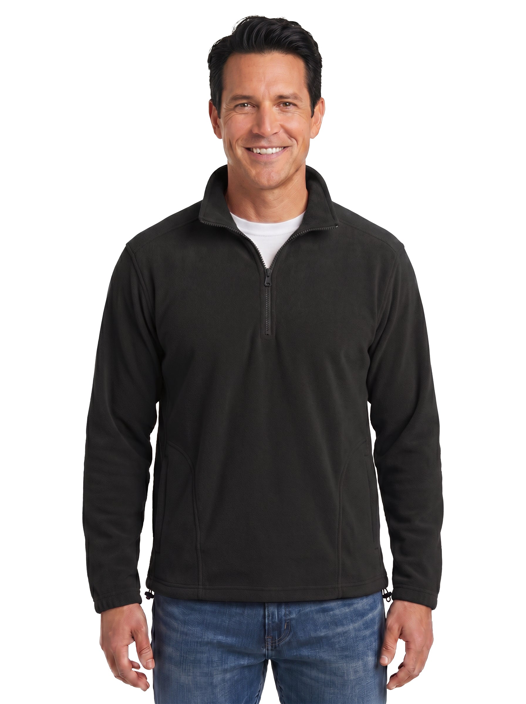9488-MFL Men's Microfleece 1/2 Zip Pullover