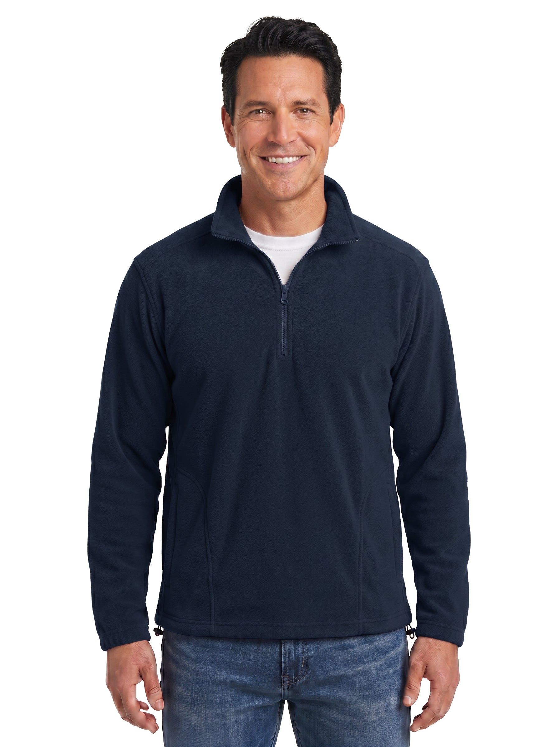 9488-MFL Men's Microfleece 1/2 Zip Pullover