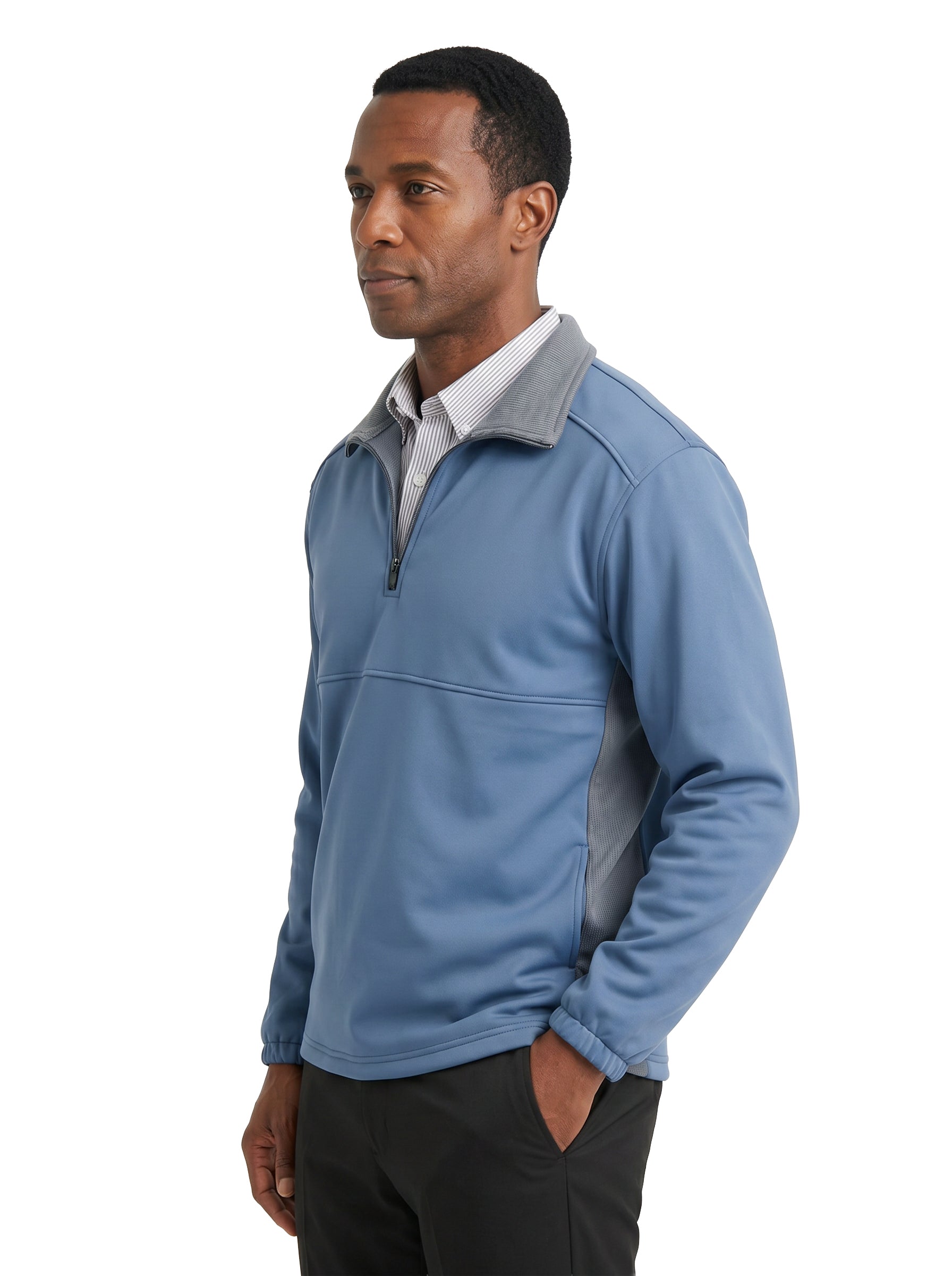 9493-SSF Men's Soft Shell Fleece ¼ Zip Pullover