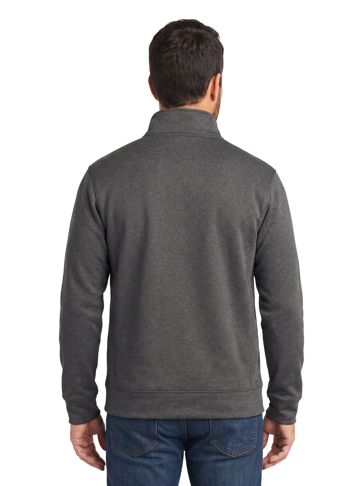 9518-BDI Men's Bonded Interlock Full Zip Jacket
