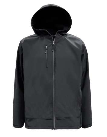 9768-S3F Unisex 3 Layers Soft Shell Hooded Full Zip Jacket 
