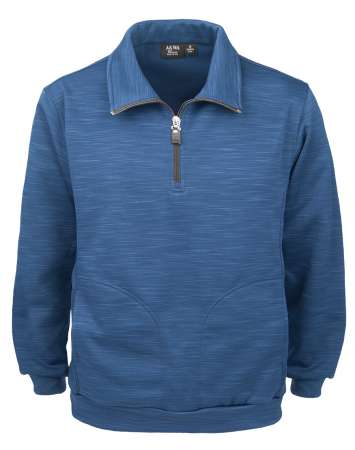 9441-TSF Men's 1/4 Zip Jacket Tiger Stripe Fleece