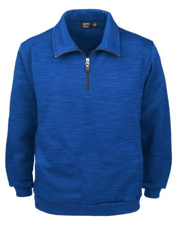 9441-TSF Men's Tiger Stripe Soft Shell Fleece 1/4 Zip Jacket 