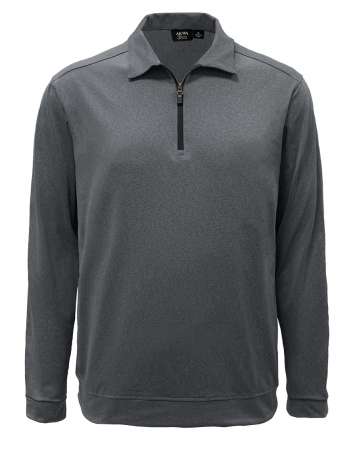 2401-DSJ Mens' L/S 1/4 Zip Polo