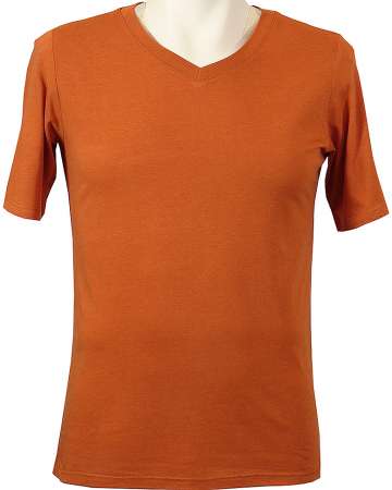 1010-BJY Men's V-Neck Bamboo Tee