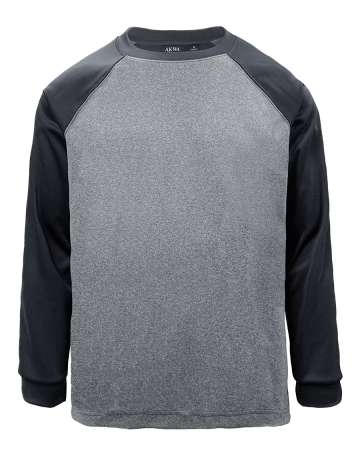 1011-BDI Men's Raglan Athleisure Crew