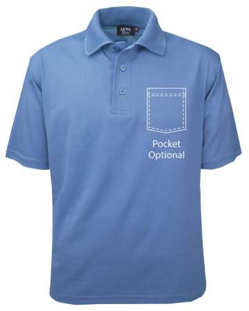 made in usa moisture wicking polo