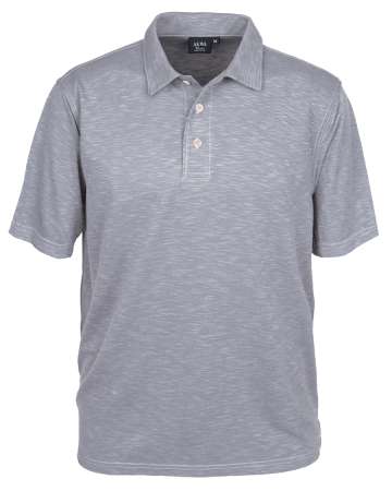 1359-SPK Men's Slub Polo