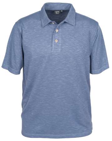 1359-SPK Men's Slub Polo