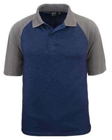 1362-SPK Men's Raglan Polo