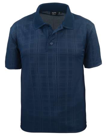 1364-EMB Embossed Men's Polo