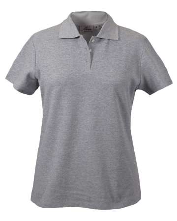 204-PKS Ladies' Cotton Stretch Pique Polo