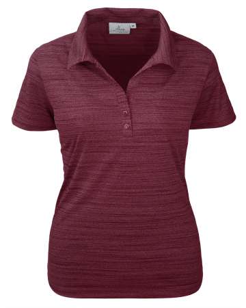 380-TSJ Ladies' Tiger Stripe Y-Placket Polo