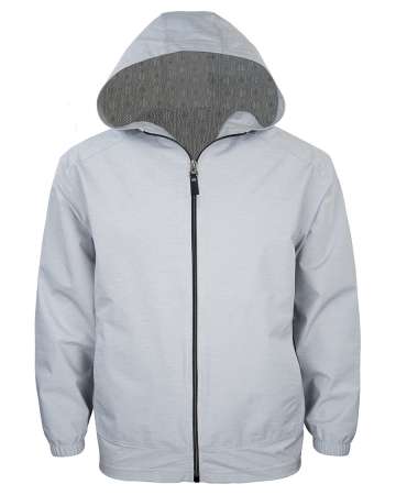 9306-WBK Men's Full Zip Wind Jacket