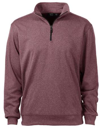 9438-BDI Men's Bonded Interlock 1/4 Zip Pullover