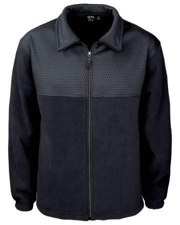 9682-SSE Men's Soft Shell Embossed Full Zip Jacket