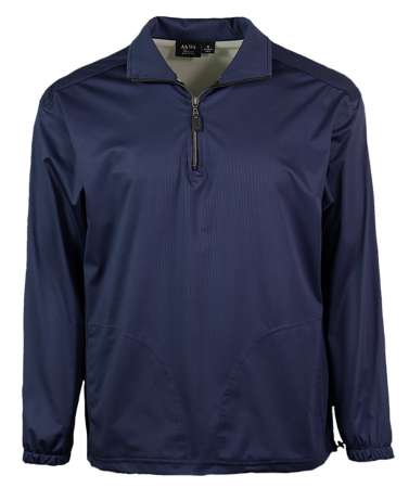 Footjoy Full-Zip Bordée Hommes Pull Rouge