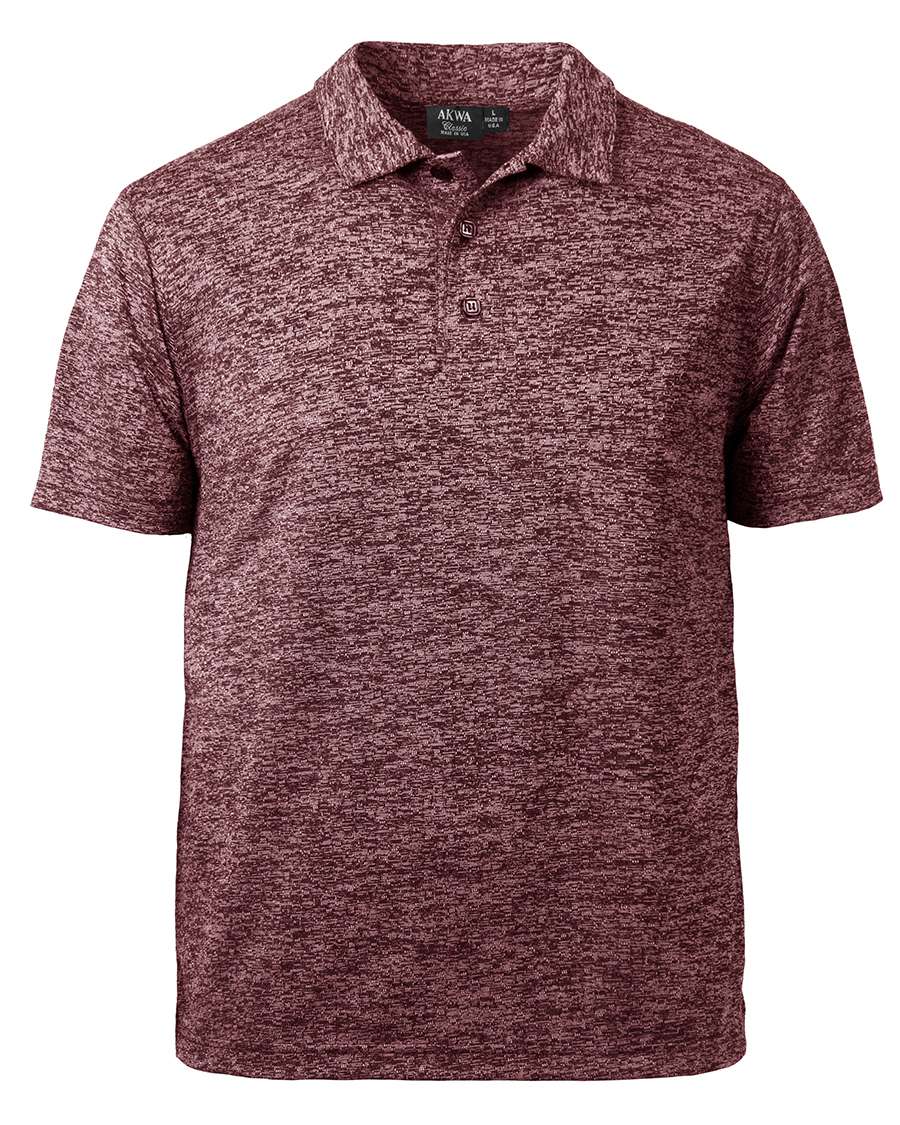 Men's Honeycomb Jacquard Polo
