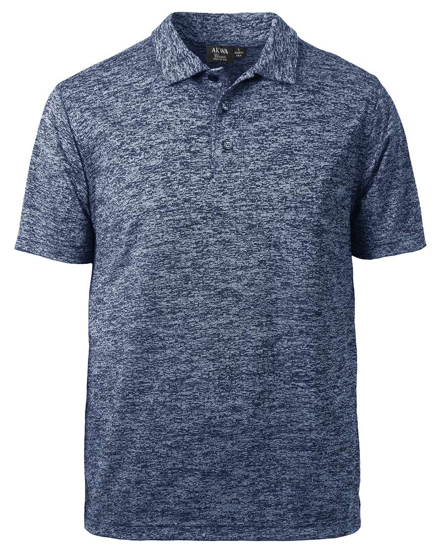 Men's Honeycomb Jacquard Polo