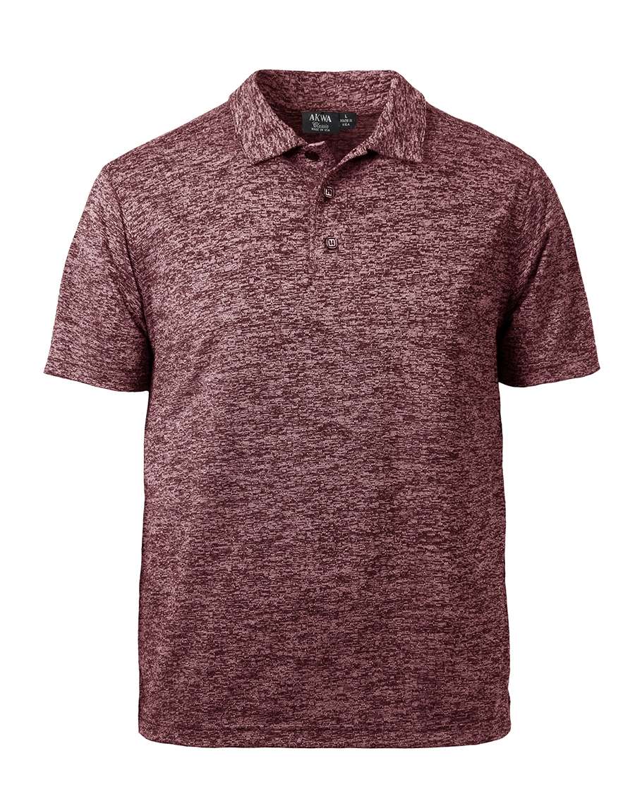 Men's Honeycomb Jacquard Polo