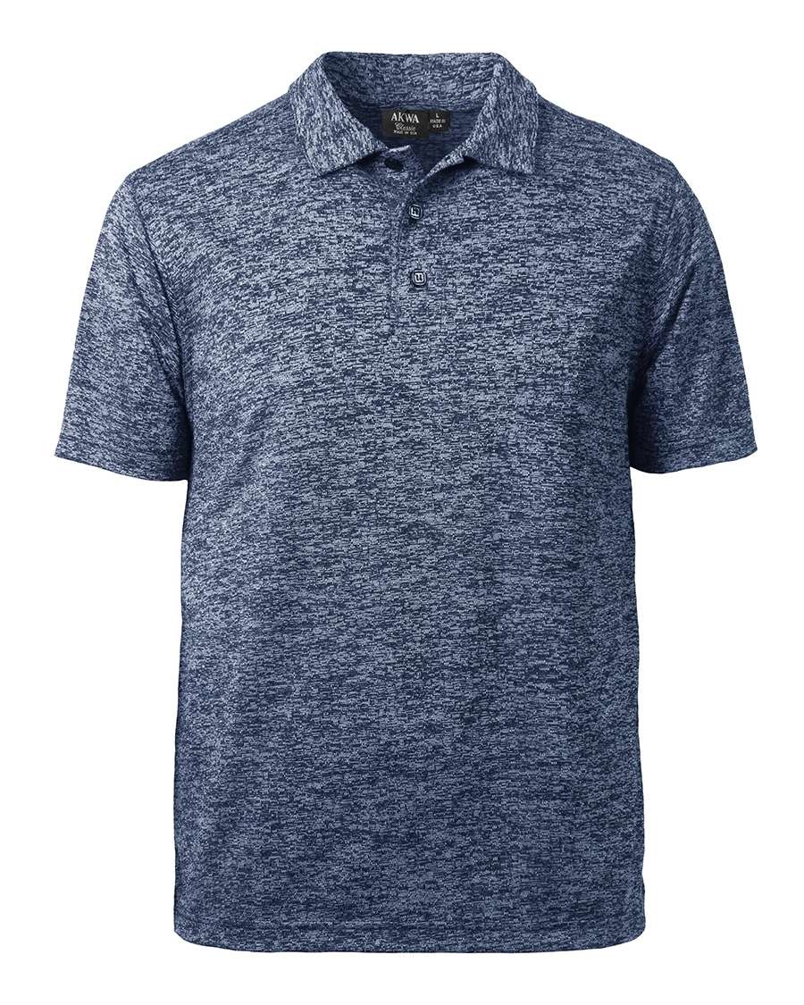 Men's Honeycomb Jacquard Polo