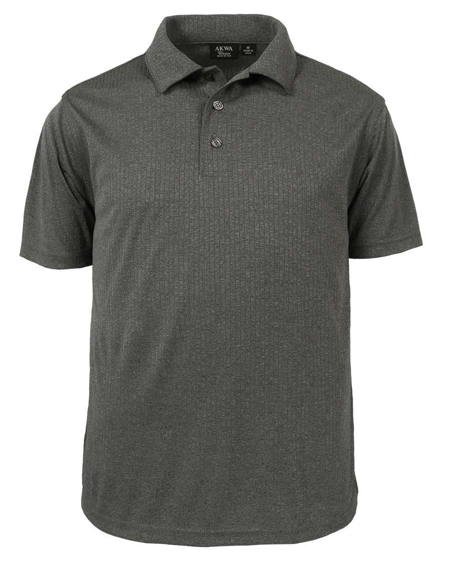 1313-DNR Men's Reflective Print Polo