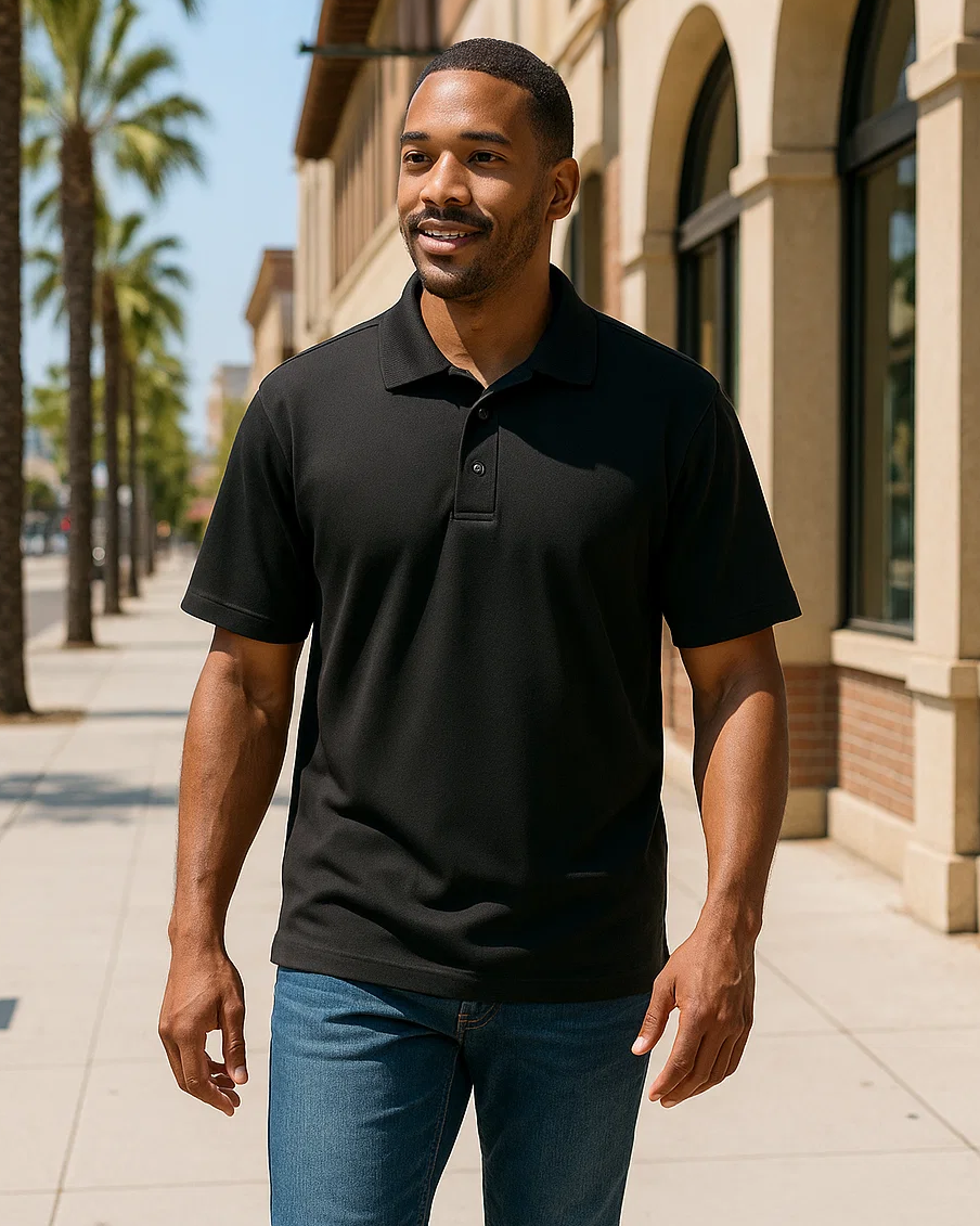 AKWA 1342-AQD Men's Polo