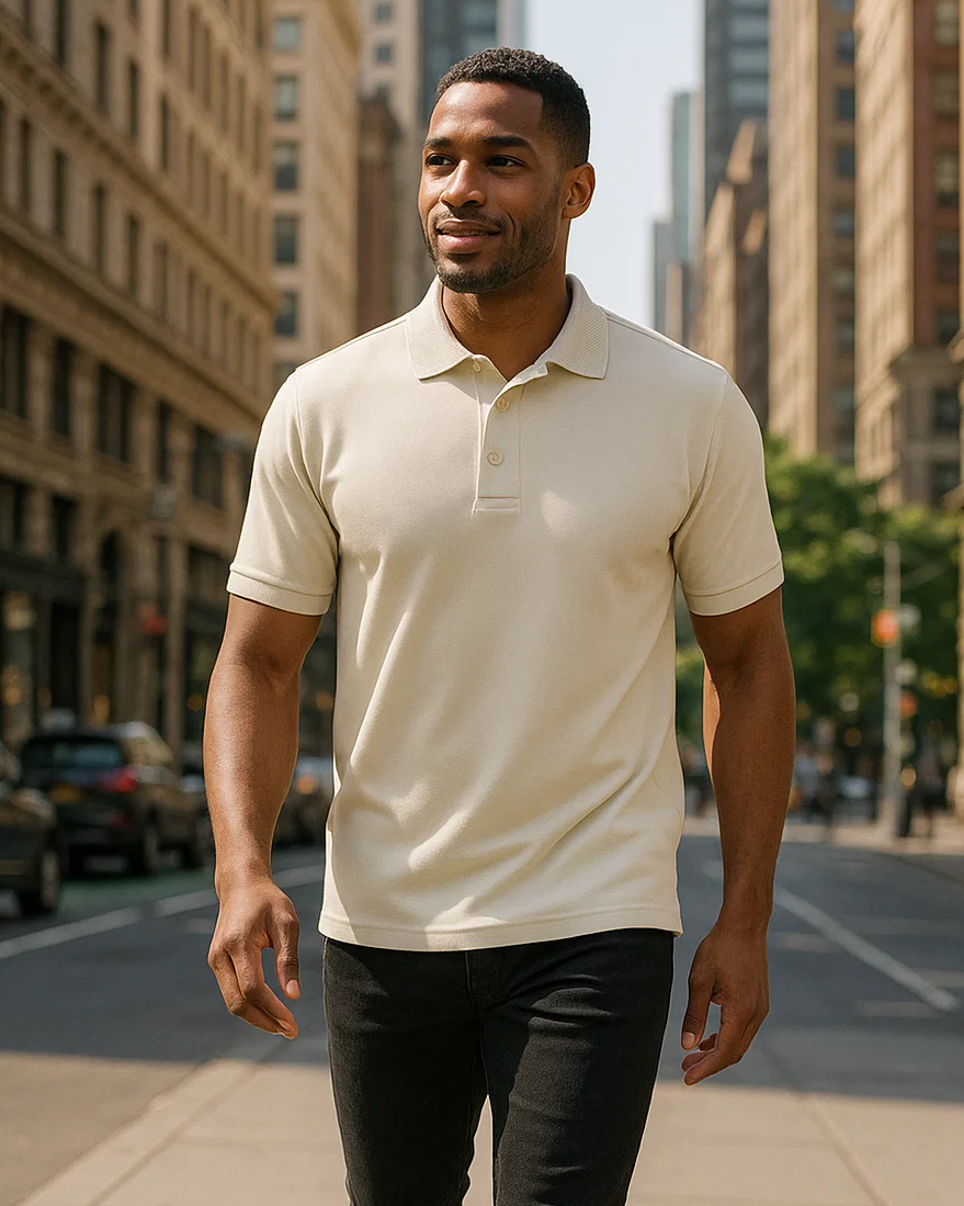 AKWA 1342-AQD Men's Polo