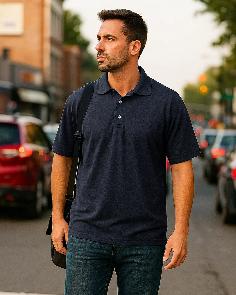 1344-PTM Men's Poly Ottoman Polo - PRODUCTS