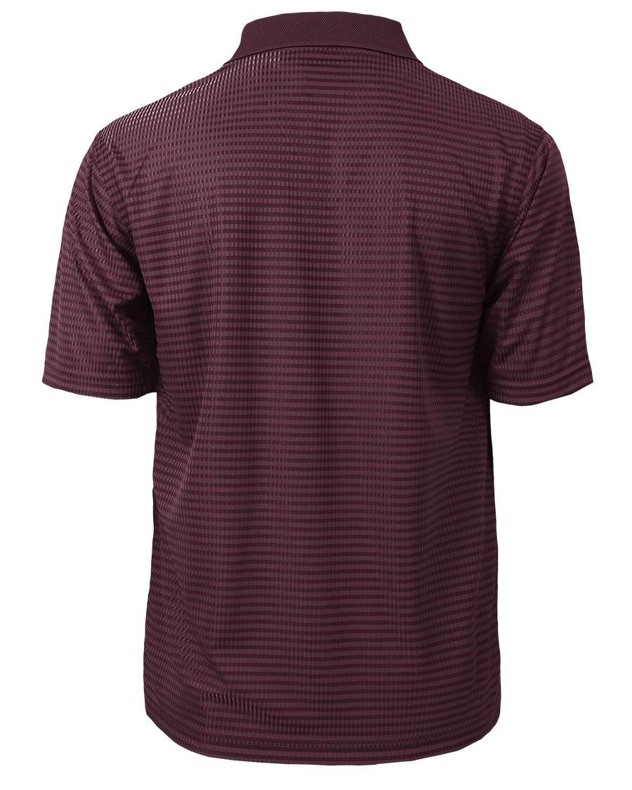 Made in USA 1368-DNC Men's Polo Drop Needle Check