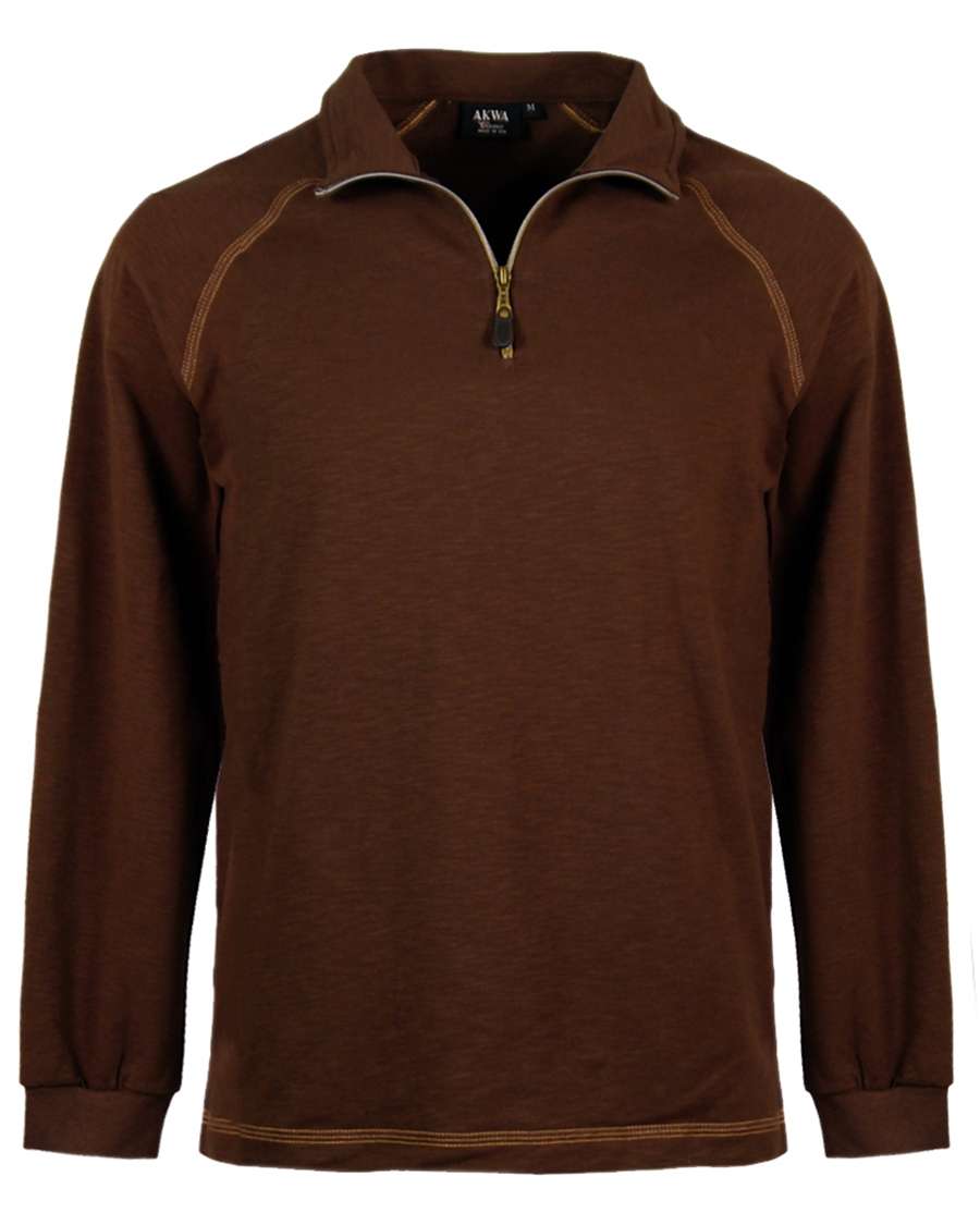 1413-SBT Men's 1/4 Zip Raglan Pullover