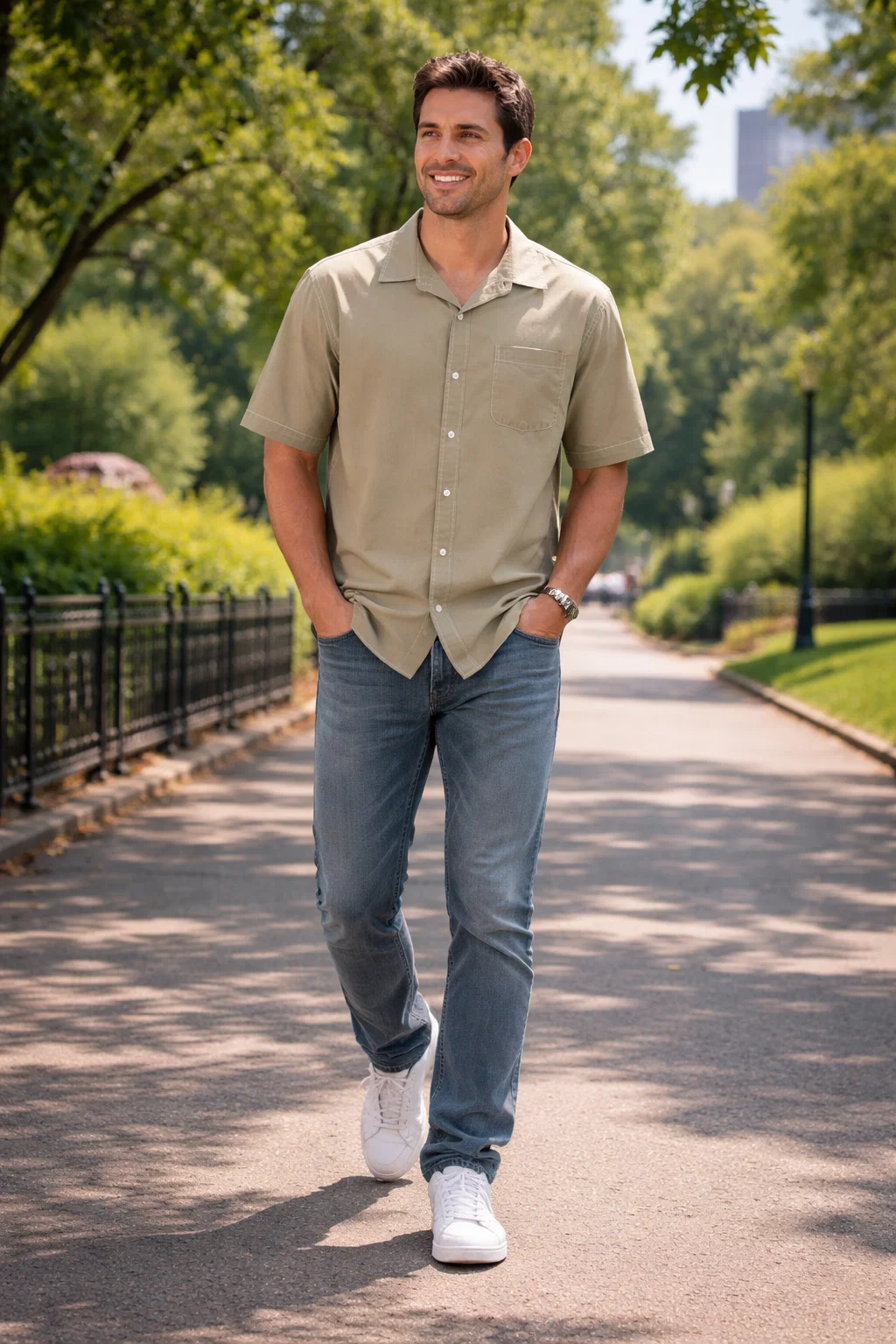 1604-AQD Men's Aqua-Dry Camp Shirt - DRESS & CAMP SHIRTS - PRODUCTS