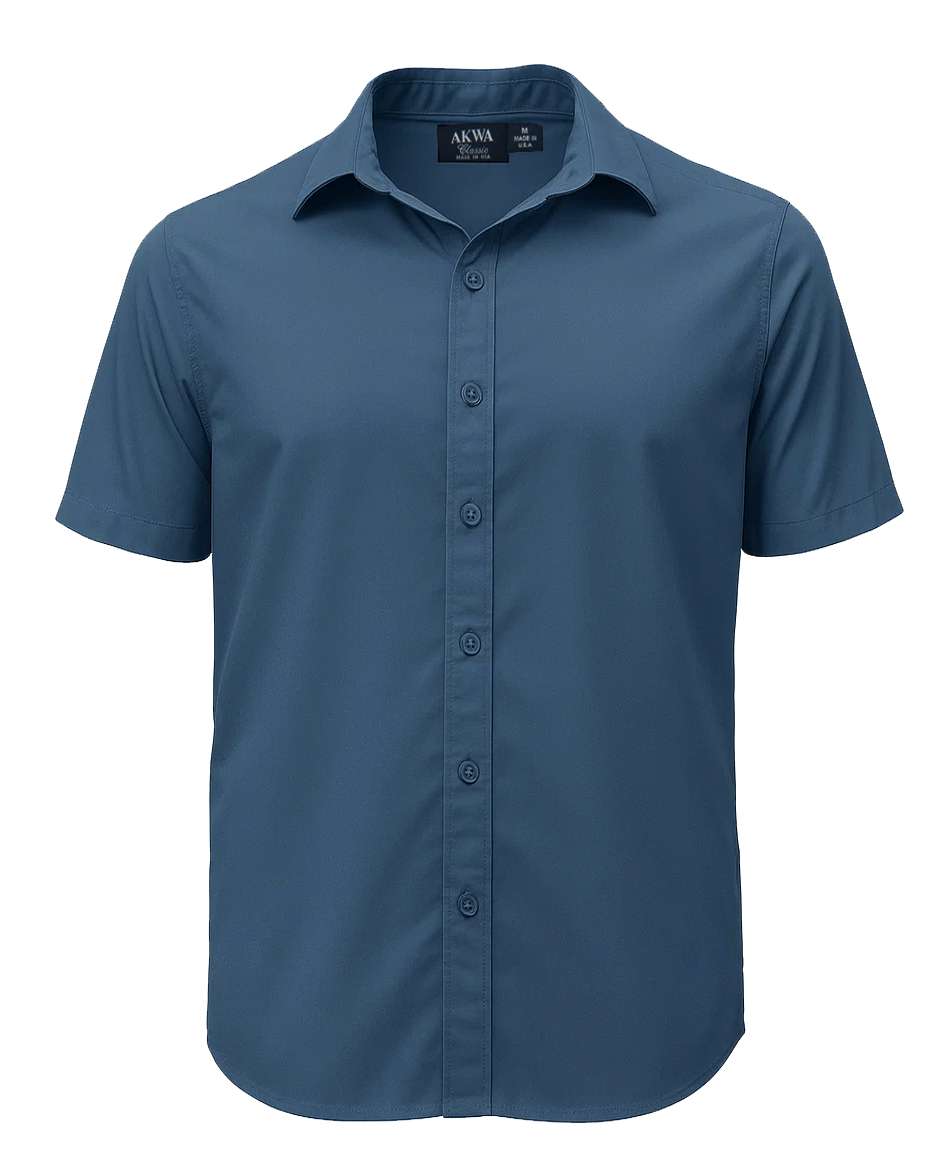 1612-CBS Men's S/S Dress Shirt
