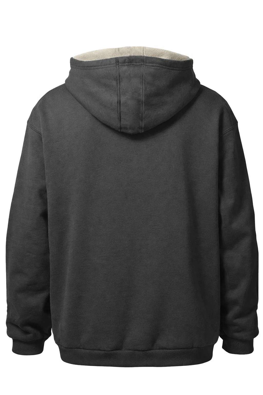 AKWA 1746-CVC Men's Full Zip Fleece Hoodie