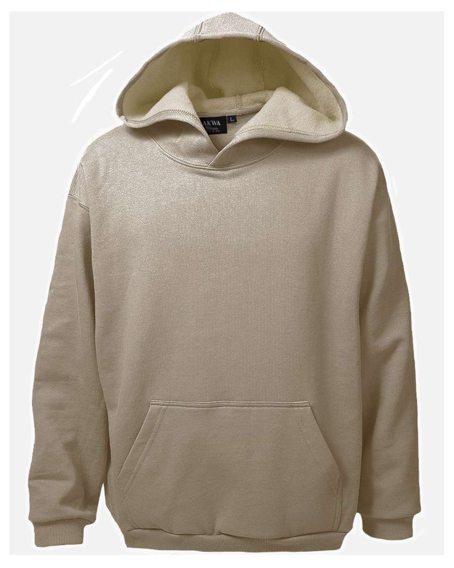 AKWA 1736-CVC Men's Pullover Fleece Hoodie