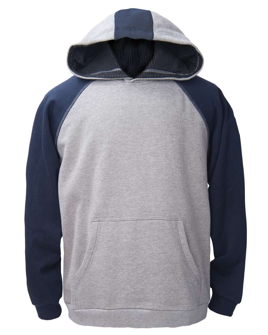 AKWA 1737-CVC Two-Tone Hoodie