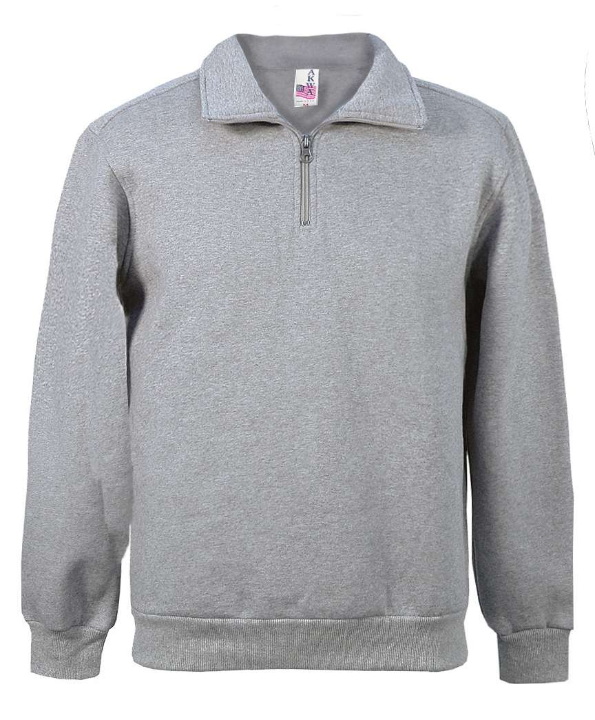 AKWA 1741-CVC Men's 1/4 Zip Fleece