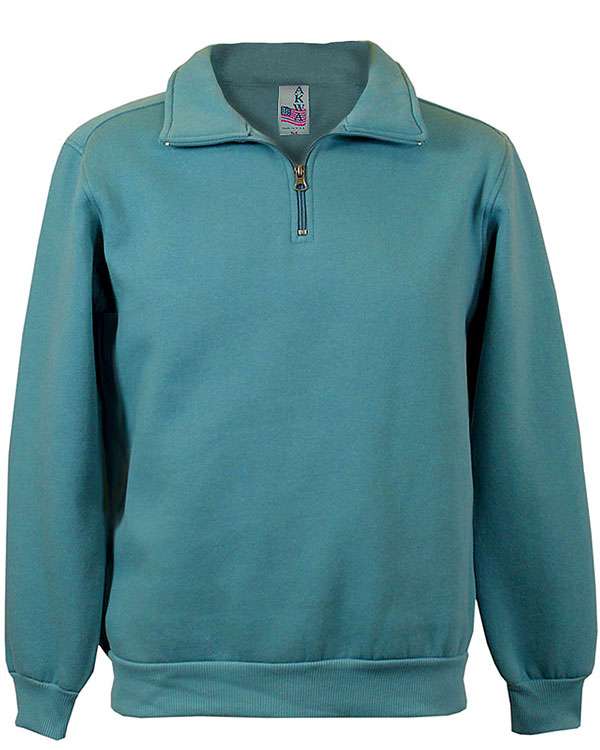 AKWA 1741-CVC Men's 1/4 Zip Fleece