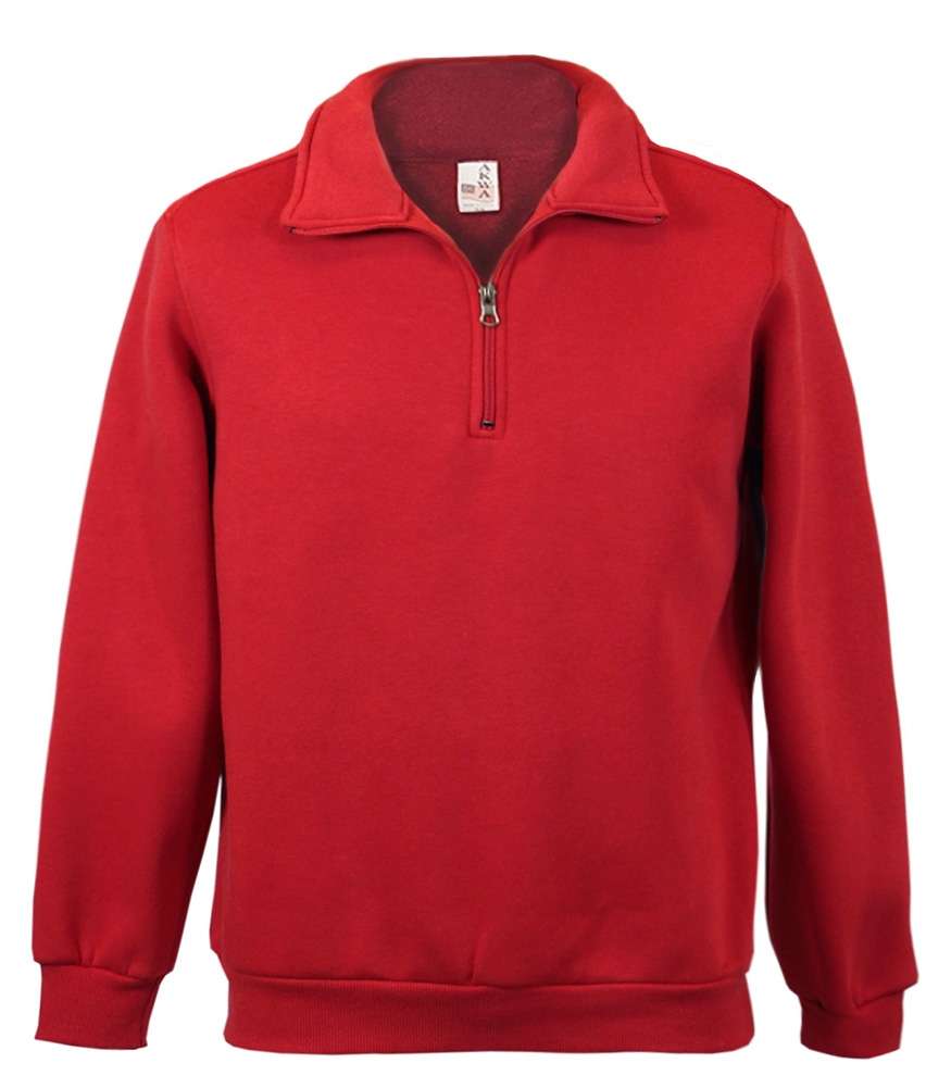 AKWA 1741-CVC Men's 1/4 Zip Fleece