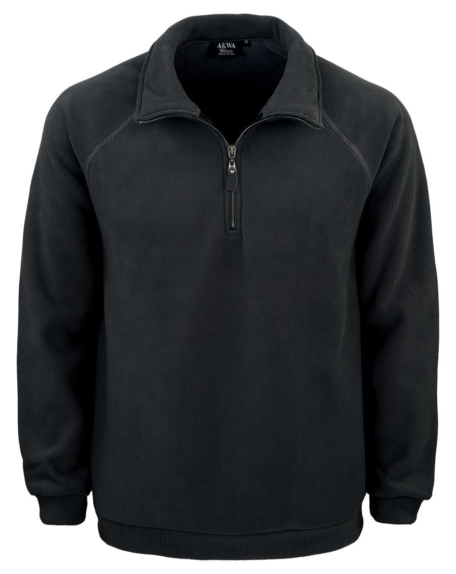 1742 CBF Men s Corduroy Bonded Fleece 1 4 Zip Pullover