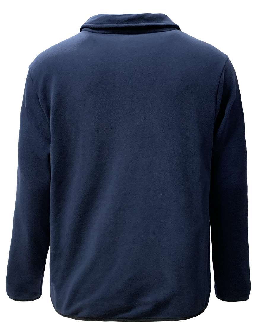 そふぁー 1755-VSF Men's Velour Fleece 1/4 Zip Pullover - FLEECE