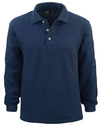 AKWA 2400-PK Men's Long Sleeve Polo