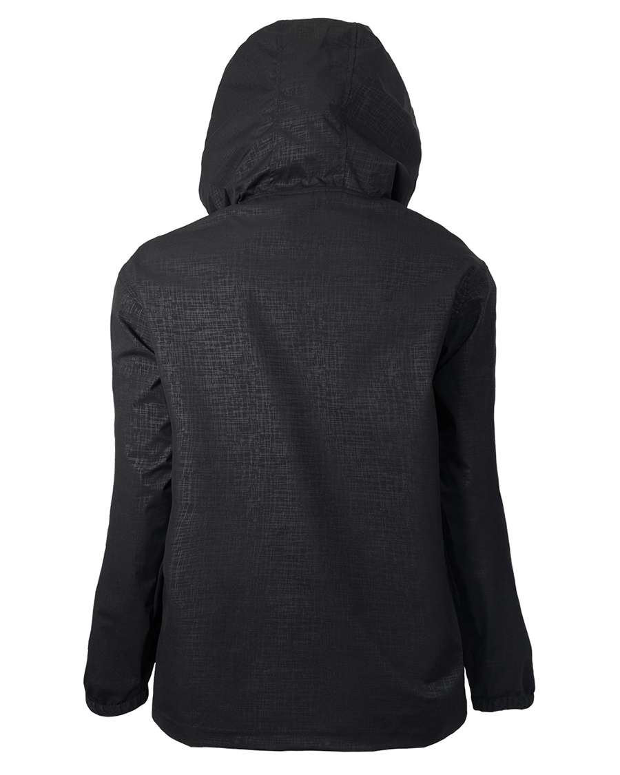 Made in USA 306-WBK Ladies' Full Zip Wind Jacket Wind Proof