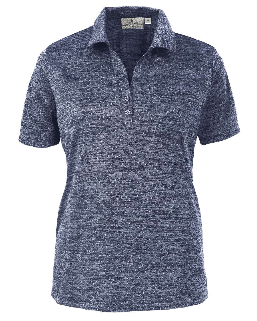 308-HJK Women's Honeycomb Jacquard Polo