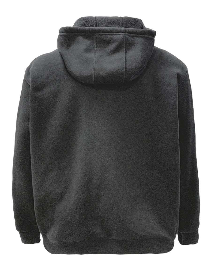 3722-CVC Men's HEAVYWEIGHT Cotton Polyester Fleece Mock Neck 1/4 Zip Pullover Hoodie