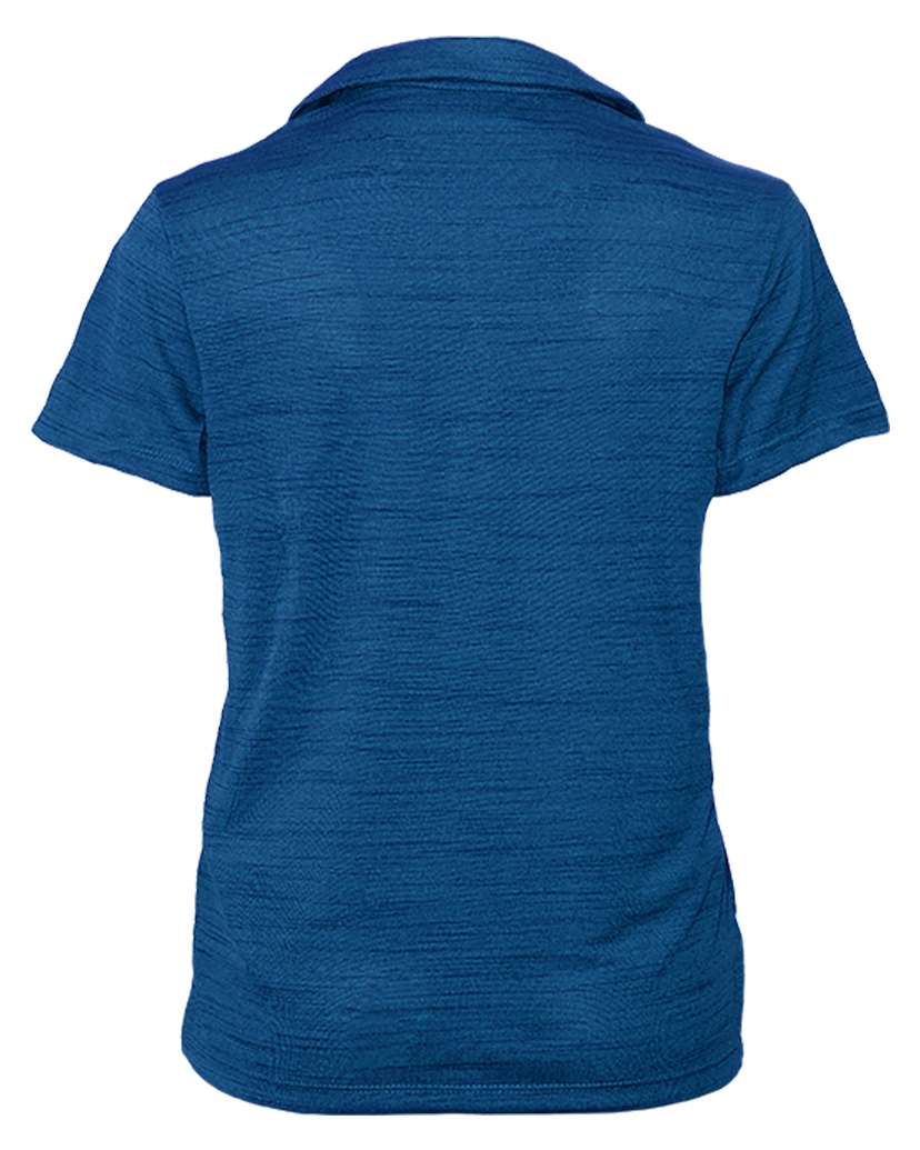 380-TSJ Ladies' Tiger Stripe Jersey Y-Placket Polo