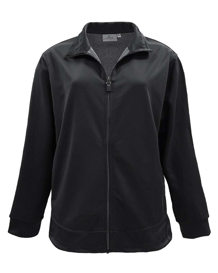 617-BDI Ladies' Bonded Interlock Full Zip Jacket