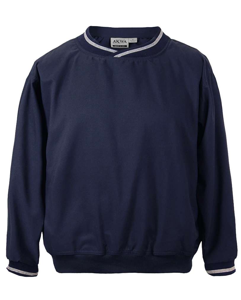 Microfiber pullover windshirt top