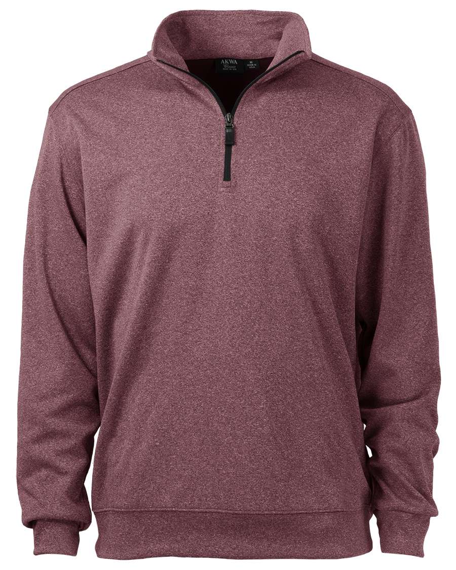 M♥K♥S 9438-BDI Men's 1/4 Zip Pullover