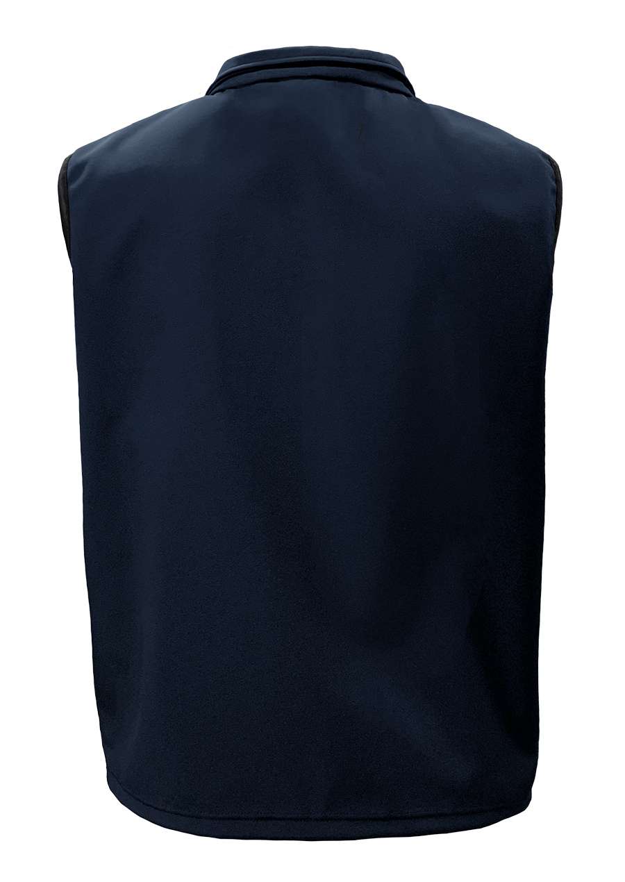 Alwero Alpi Stiching Vest Sサイズ 9529-S3F Men's 3 Layers Soft Shell Full Zip Vest